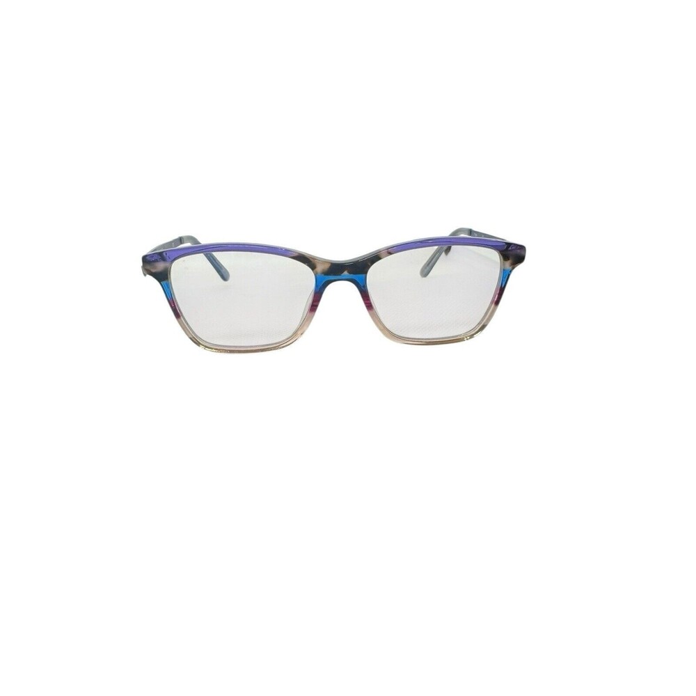 DB4K Kids Eyeglasses Frames Yolo Purple Blue Full Rim 46-15-125
